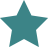 teal star